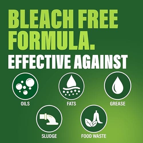 Green Gobbler Enzyme Drain Cleaner | Controls Foul Odors & Breaks Down Grease, Paper, Fat & Oil in Sewer Lines, Septic Tanks & Grease Traps | 1 Gallon thumbnail 5