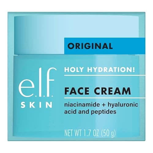e.l.f. SKIN Holy Hydration! Face Cream, Moisturizer For Nourishing & Plumping Skin, Infused With Hyaluronic Acid, Vegan & Cruelty-Free, 1.76 Oz thumbnail 6