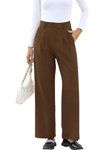 NIMIN High Waisted Work Pants for Women Business Casual Outfits 2025 Office Dress Pants Trousers with Pockets thumbnail 4