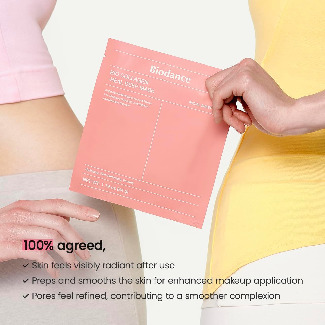 BIODANCE - Bio Collagen Real Deep Mask 34g x 4 Mask/Box thumbnail 7
