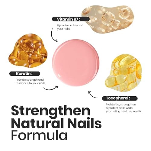 Beetles Pastel Nail Polish Set -6 Colors Pink Blue Yellow Nude Pink Purple Nail Polish Set Quick Dry Finger DIY Air Dry Nail Art Salon Home Pastel Reverie Gift for Women thumbnail 3