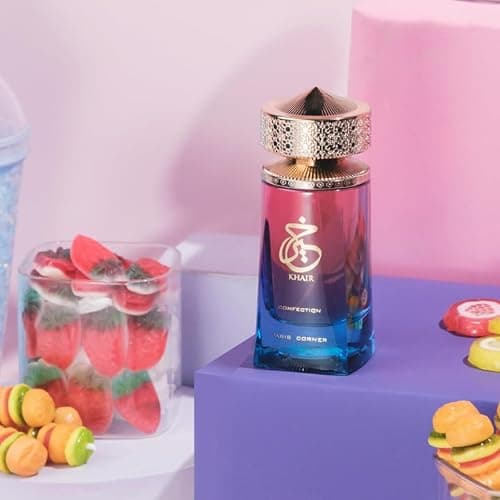 Paris Corner | Khair Confection EDP 3.4 Fl Oz | Sweet Candy Scent Perfume for Men & Women | Indulge in Luscious Pear, Whipped Cream, Jasmine & Vanilla Notes thumbnail 5