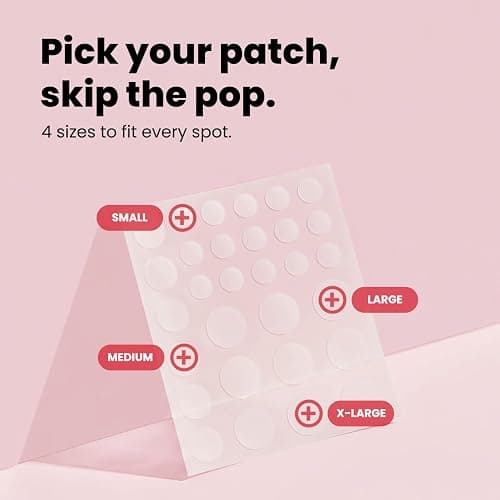 ROSELYNBOUTIQUE Pimple Patches - Hydrocolloid Spot Patches for Blemishes – 300 Clear Dots – Vegan & Cruelty-Free – Cosmetic Facial Skincare Product thumbnail 6