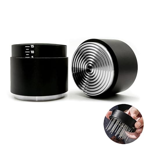 DiatZeno 53MM Espresso Accessories - WDT Tool , Coffee Tamper set with 2-in-1 Design, 304 Stainless Steel Premium Coffee Accessories for Home Baristas & Beginners - Image 1