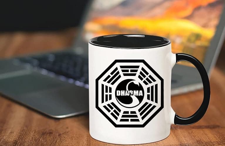 Fonhark - Dharma Initiative Lost TV Show Mug, 11 Oz Novelty Coffee Mug/Cup thumbnail 4