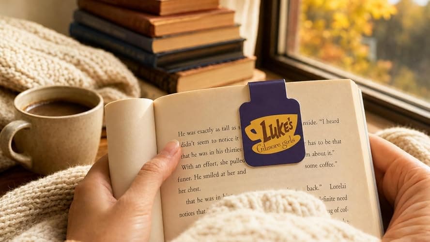 Ata-Boy Gilmore Girls Bookmark, Gilmore Girls TV Show Magnetic Bookmarks (4 Set) Gilmore Girls Gifts & Merchandise thumbnail 2