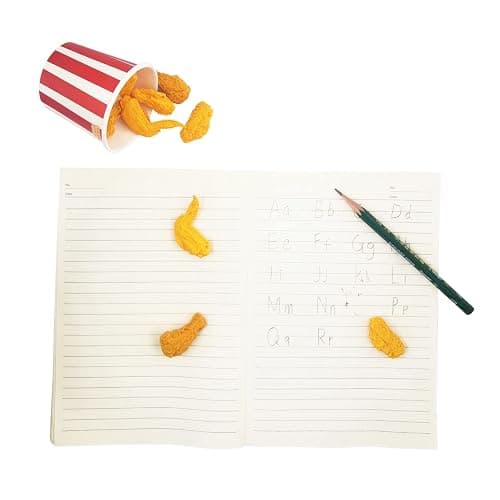 Food Erasers 27 Pack Fried Chicken Desk Pet Erasers for Kids Cute Fun Erasers for Students Bulk Boxed Pencil Erasers for School Supplies Prize Gifts Party Favors - Fried Chicken thumbnail 5