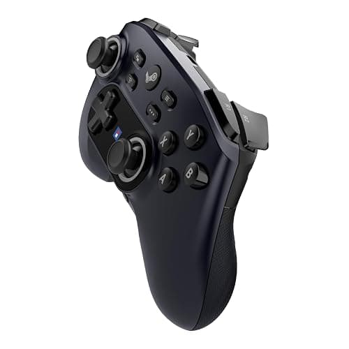 HORI Wireless HORIPAD for Steam (Midnight Black) - Pro Controller Designed for Steam thumbnail 2