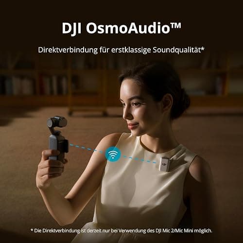DJI Osmo Pocket 3 Kreativ Combo, vlog kamera 4K mit 1-Zoll-CMOS und 4K/120 fps Video, 3-Achsen-Stabilisierung, digital kamera, schnelles Scharfstellen, inkl. Mikrofon für klaren Ton, YouTube thumbnail 5