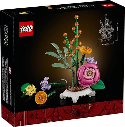 LEGO Botanical Mixed Flowerpot 40762 18+ Sammlerset Blumenstrauß thumbnail 2