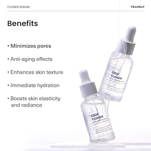 Pore Minimizer Serum | 9 Peptides, Vegan Collagen, Adenosine, PHA | Korean Pore Minimizer for Glass Skin, Anti-Aging, Hydration, Elasticity | 1.01 fl oz thumbnail 5