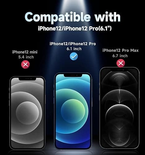MAGIC JOHN 2 Pack for iPhone 12/iPhone 12 Pro 6.1 inch Tempered Glass Screen Protector, Auto Dust-Elimination Installation, Bubble Free, HD Clear, Easy Installation thumbnail 2