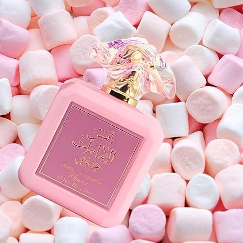 Ard al Zaafaran Pink Blush Shams Al Emarat Khususi, Marshmallow Blush Perfume For Women, Eau de Parfum - 100 ML (3.4 OZ) Romantic & Sweet Arabian Perfume - A Captivating Scent wrapped in Pink Bottle thumbnail 7