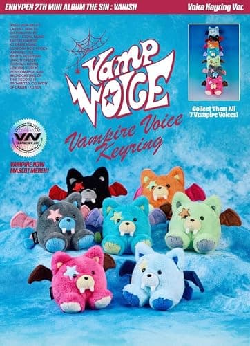 ENHYPEN Album - THE SIN: VANISH Random Voice Keyring Ver.+Pre Order Benefits+BolsVos Exclusive Idol-Inspired Giveaways Package thumbnail 3