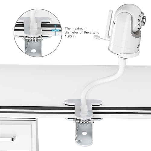 Baby Monitor Mount, Universal Baby Camera Holder Baby Camera Stand for Crib Nursery, Compatible with Infant Optics DXR-8 and DXR-8 PRO thumbnail 2