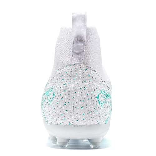 LSIDORYC Kids Slip On Soccer Cleats for Boys Girls Youth Training Football Shoes thumbnail 4