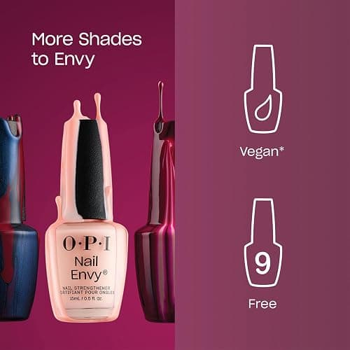 OPI Nail Envy Nail Strengthener | Clear & Opaque Crème Nail Polish Treatment | Strengthen Weak & Thin Nails thumbnail 3