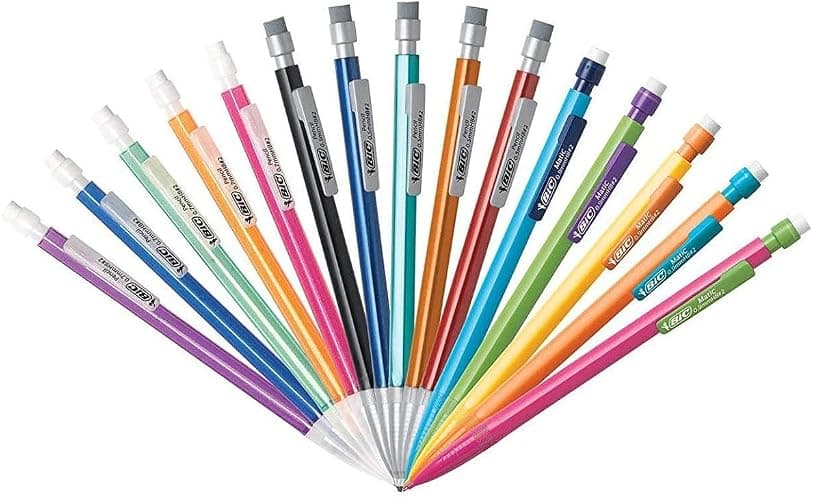 Bic Mechanical Pencil #2 EXTRA SMOOTH, 40 Pack Of Twenty 0.5mm, and Twenty 0.7 mm - Assorted Colored Barrels - Variety Pack of Bic Lead Pencils thumbnail 3