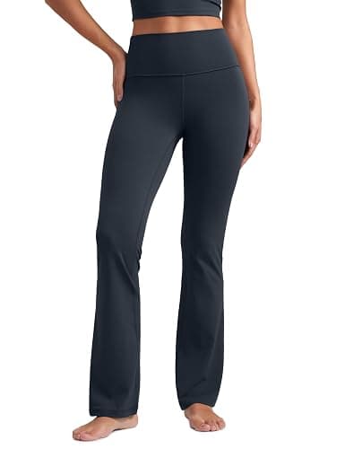 CRZ YOGA Womens Butterluxe High Waist Flare Pants 29" / 30.5" / 32" / 33.5" - Yoga Bootcut Wide Leg with Pocket Lounge - Image 1