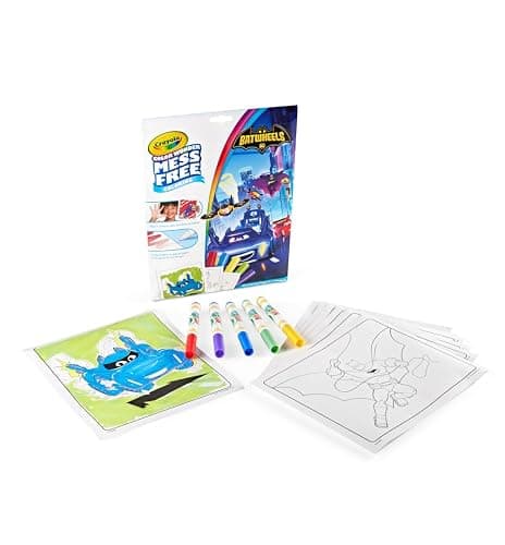 Crayola Batwheels Color Wonder Activity Set, Batman Mess Free Coloring Pages for Toddlers, Batman Gifts, Toys for Boys & Girls thumbnail 7