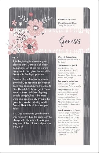 NIV, Ultimate Bible for Girls, Faithgirlz Edition, Hardcover thumbnail 5