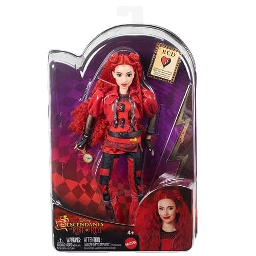 Mattel Disney Descendants: The Rise of Red Fashion Doll & Accessory – Red, Daughter of Queen of Hearts with Movie-Inspired Clothes & Pocket Watch thumbnail 9