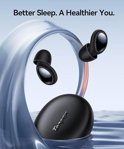 Ear Plugs for Sleeping 45dB Noise Cancelling Ear Plugs for Noise Reduction & Snoring, Concerts, Earplugs for Sleep, Sider Sleepers Airplane, Silicone Earplugs Reusable Concert Ear Plug+8Tip Dark Black thumbnail 3