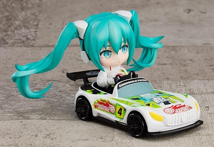 Good Smile Hatsune Miku GT Project: Racing Miku (2022 Ver.) Nendoroid Action Figure, Multicolor thumbnail 4