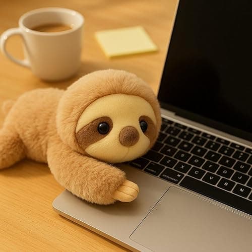 Mushymallow Adorable Sloth Stuffed Animal Soft Sloth Plush Toy Cute Birthday Gifts for Boys Girls Kids Toddlers thumbnail 6