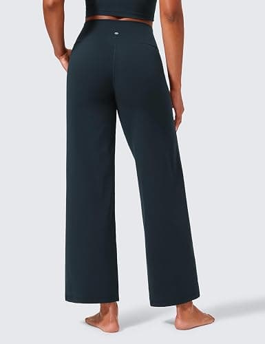 CRZ YOGA Butterlift Wide Leg Pants Pockets 29"/31"/33" - High Waisted Yoga Lounge Buttery Soft Comfy Casual Womens thumbnail 2