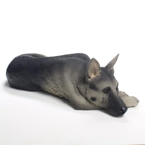 German Shepherd Blk/slvr MyDog Figurine thumbnail 2