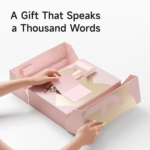 Laifen Premium High-Speed Hair Dryer Love-Bound Box, Professional Ionic Portable Blow Dryer with 110,000 RPM, Lightweight, Low Noise, 360° Magnetic Styling Attachment, Wall Mount, Travel Bag, Gift Box thumbnail 8