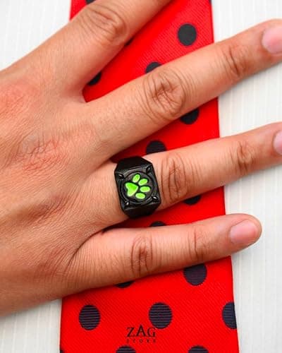 ZAG STORE - Miraculous Ladybug - Cat Noir Ring thumbnail 3