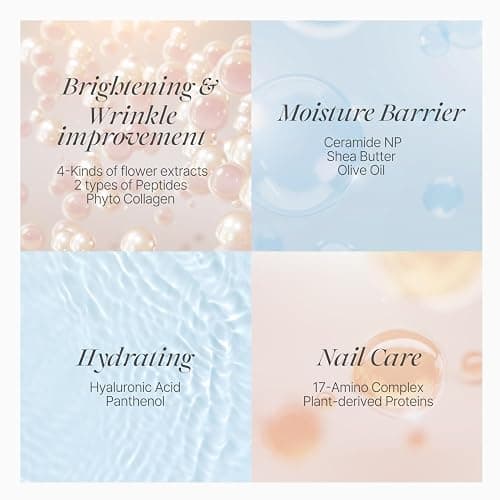 koelf PETITFEE Rose Petal Satin Hand Mask (5pairs) - Intensive Nourishing, Moisturizing Gloves, Rose Scented Hand Repair Masks with Peptide, Collagen, Shea Butter for Silky Smooth Hand, Hand Treatment thumbnail 4