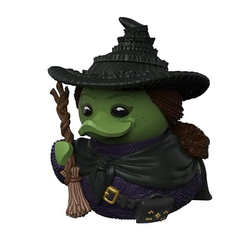 TUBBZ First Edition: Wicked - Elphaba Thropp Cosplaying Rubber Duck Vinyl Figure - Image 1