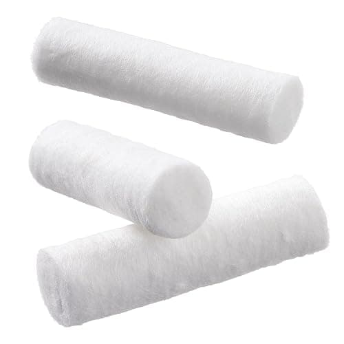 100 Dental Cotton Rolls, One Inch Nosebleed Plugs for Kids or Adults - Extra Absorbent Blood Clotting, Cotton Rolls (100 Count) thumbnail 8