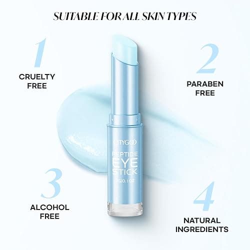 CITYGOO Peptide Under Eye Cream: Moisturizing Eye Stick Reduce Wrinkles Fine Lines for Women & Men (Peptide Moisturizing Eye Stick, 1pcs) thumbnail 7
