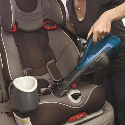 BLACK+DECKER dustbuster AdvancedClean Cordless Handheld Vacuum, Home and Car Vacuum (HLVA315J22) thumbnail 7