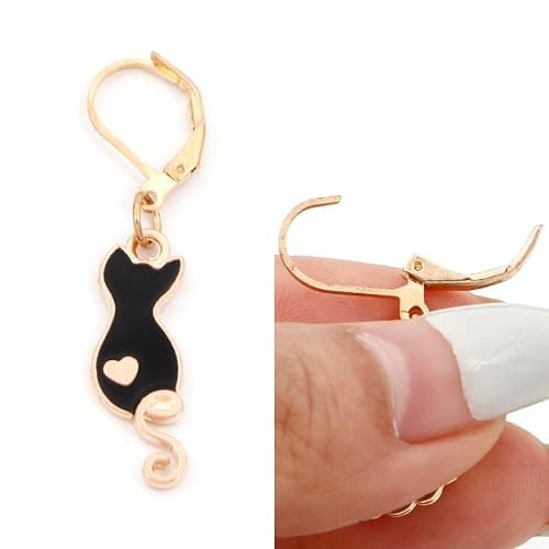 DoreenBeads Stitch Markers for Crocheting and Knitting, Alloy Enamel Crochet Marker Crochet Gifts for Knitting Weaving Sewing Accessories Quilting Jewelry Making thumbnail 6