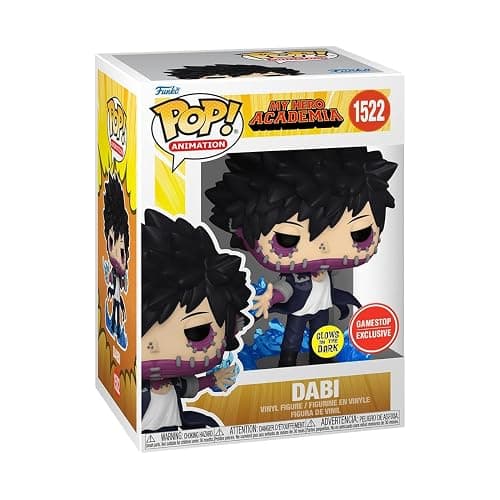 Funko My Hero Academia Dabi Glow in The Dark Exclusive Vinyl Figure 1522 - Image 1