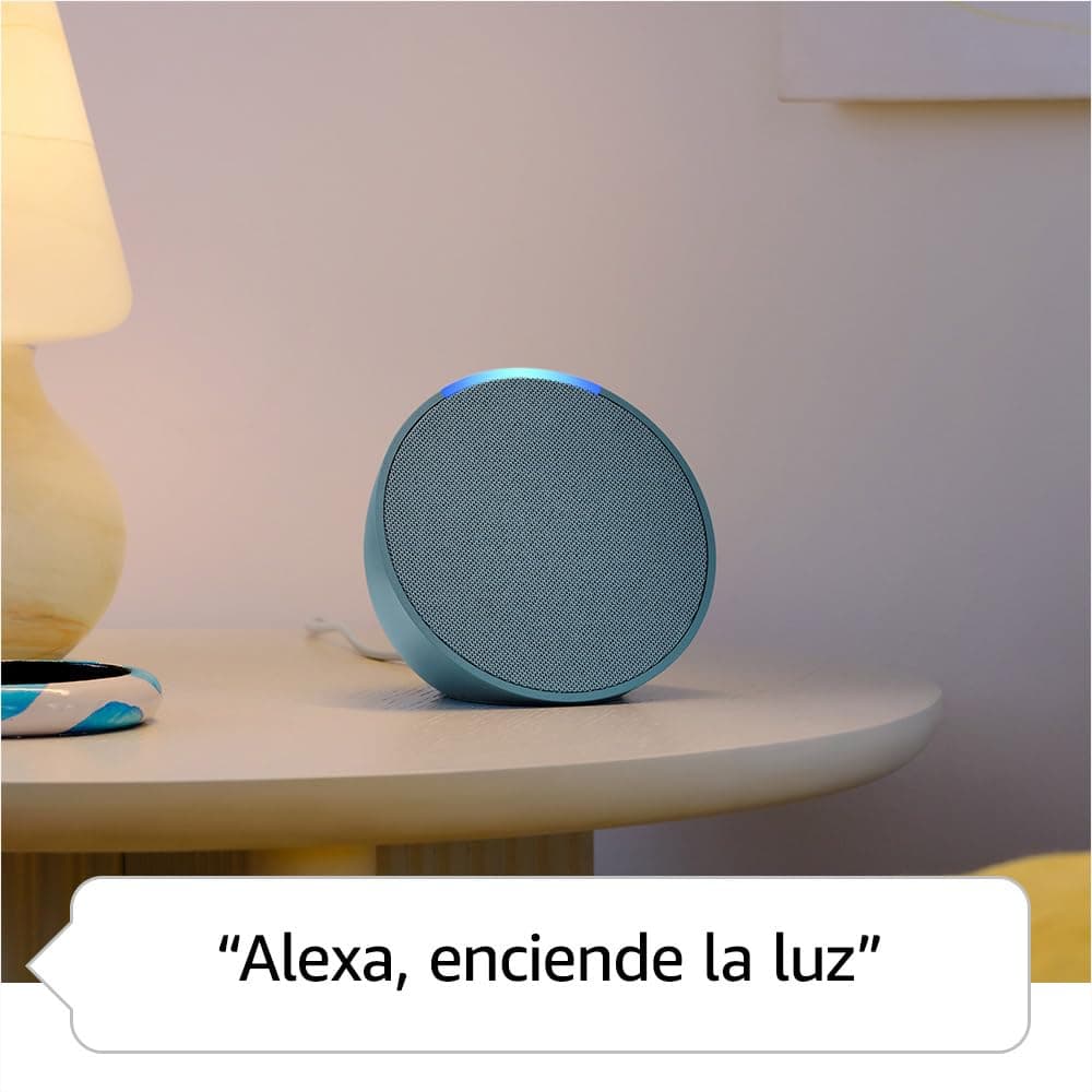 Amazon Echo Pop (modelo más reciente): nuestra bocina más pequeña que se adapta a cualquier habitación (lavanda), con el Acceso Anticipado de Alexa+ thumbnail 5
