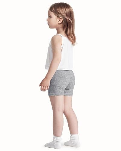 ZUEMET 3 Pack Baby Girls Bike Shorts Toddler Girl Athletic Dance Short Soft Cotton Summer Clothes Size 18M-5T thumbnail 4