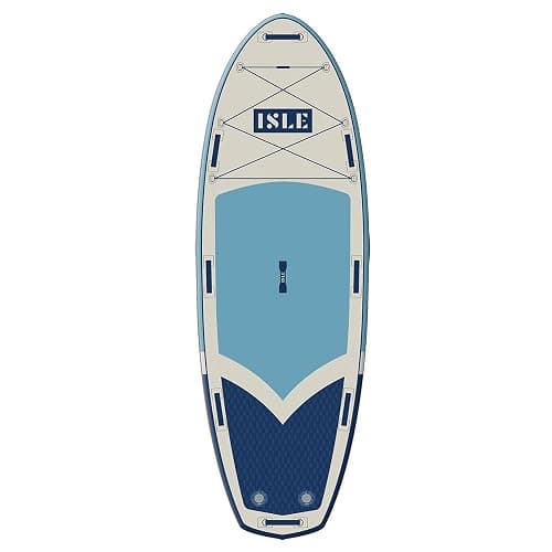 ISLE Megalodon Inflatable Stand Up Paddle Board & iSUP Bundle Accessory Pack - Up to 1,050 lbs Capacity — Durable, Lightweight, Stable — 12' L x 45" W x 8" OR 15' L x 56" W x 8" thumbnail 3