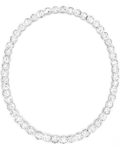NEXIULT Baseball Bead Necklace for Men, 16/18/20" Ice Necklace Cool Gifts, Rhinestone Bling Inspired Sports Jewelry Gift - Image 1