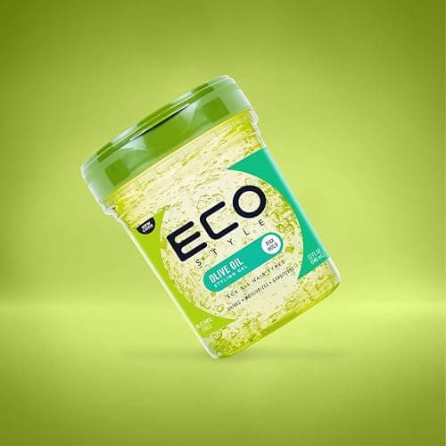 Eco Style Olive Oil Eco Styler Hair Gel, Hydrate and Style, Alcohol-Free, Green 946 ml (Pack of 1) thumbnail 2