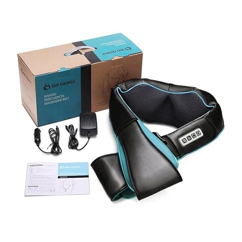 Mo Cuishle Shiatsu Back Shoulder and Neck Massager with Heat, Electric Deep Tissue 4D Kneading Massage, Best Gifts for Women Men Mom Dad, Fathers Day, Mothers Day, Christmas Gifts thumbnail 8