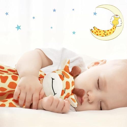 Pro Goleem Giraffe Loveys for Babies Soft Security Blanket Snuggle Toy Stuffed Animal Blanket Unisex Baby Lovie Baby Gifts for Infant and Toddler 16 Inch thumbnail 4
