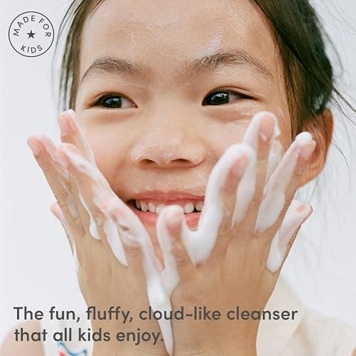 Evereden Kids Cloud Face Wash: Tropical Sorbet, 3.4 fl oz | Creamy & Fun Skin Care for Kids | Easy-to-Use Face Wash | Non-toxic Skin Care for Sensitive Skin thumbnail 8