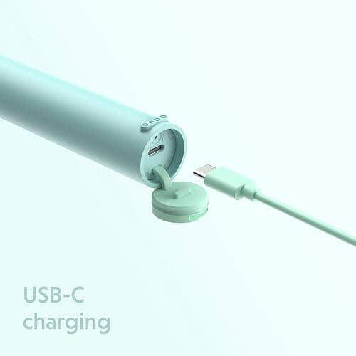ORDO Lite Sonic Toothbrush, Electric Toothbrushes with 35,000 Pulses Per Min, Dual Modes, Over 5 Weeks Battery, Smart Timer, Waterproof, USB C, Sage thumbnail 5
