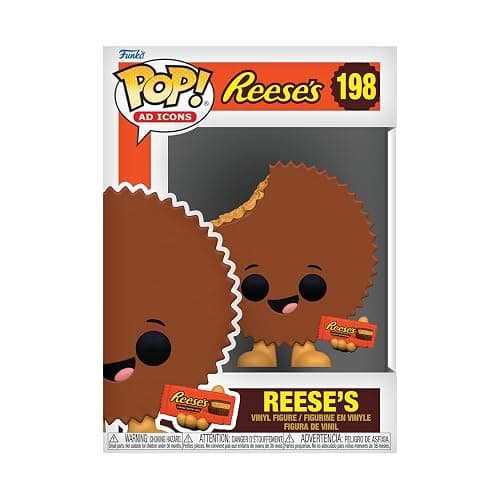 Funko POP! Ad Icons: Reese's Cup - (Package) - Candy Package - Collectable Vinyl Figure - Gift Idea - Official Merchandise - for Kids & Adults - Ad Icons Fans - Model Figure for Collectors - Image 1